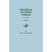 Historical Southern Families. in 23 Volumes. Volume V
