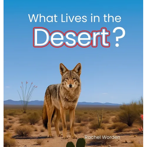 What Lives in the Desert?: A Rhythmic Picture Book for Early Learning, Visual Accessibility, and Joyful Discovery