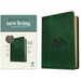 NLT Personal Size Giant Print Bible, Filament Enabled (Leatherlike, Evergreen Mountain, Red Letter)