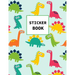 Sticker Book: Dinosaurs Themed Book for Kids Large Size 100 pages