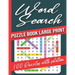 Word Search Puzzle Books Large Print: Word Search Puzzle Books for adults, Wordsearch Activity Book 100 Puzzles with solution, Big Challenge Word Sear