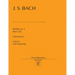 Partita no. 2 BWV 826: Urtext (with fingering)