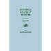 Historical Southern Families. in 23 Volumes. Volume VIII