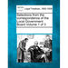Selections from the Correspondence of the Local Government Board Volume 1 of 3