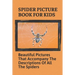 Spider Picture Book For Kids: Beautiful Pictures That Accompany The Descriptions Of All The Spiders: Black Widow Spider Facts For Kids