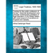 Training for the public profession of the law: historical development and principal contemporary problems of legal education in the United States, wit