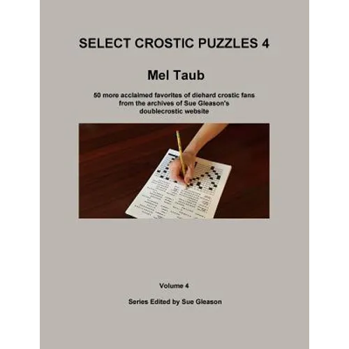 Select Crostic Puzzles 4