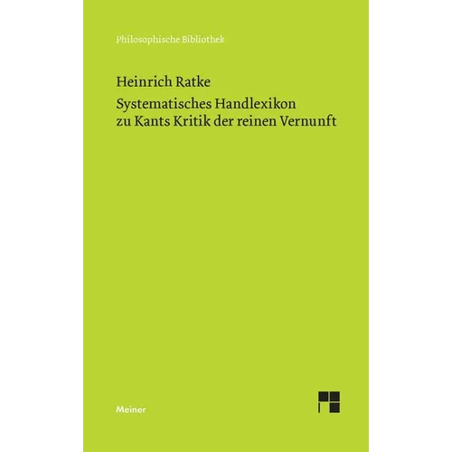 Systematisches Handlexikon zu Kants Kritik der reinen Vernunft