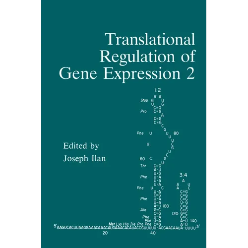 Translational Regulation of Gene Expression 2 - Hardcover