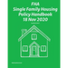 FHA Single Family Housing Policy Handbook 18 Nov 2020