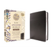 NIV Application Bible, Large Print, European Bonded Leather, Black, Red Letter, Comfort Print: Bringing the Ancient Message of the Bible Into Your Wor