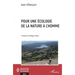 Pour une écologie de la nature à l'homme