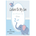 Letters To My Son As I Watch You Grow: 18th Birthday Letter Prompt Journal, A Thoughtful Gift For New Mothers & Parents. Write Memories Now, Read Them