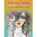 Bohemian Fantasy: A Grayscale Coloring Book