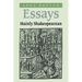 Essays, Mainly Shakespearean