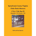 Spotsylvania County, Virginia Order Book Abstracts, 1724-1730, Part IV, 1729-1730