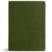 NASB Study Bible, Olive Leathertouch, Indexed
