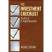The Investment Checklist: The Art of In-Depth Research