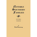 Notable Southern Families. Volume III