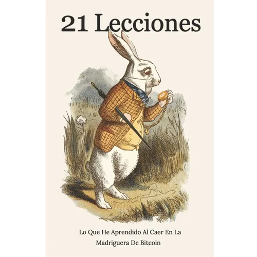 21 Lecciones Lo Que He Aprendido Al Caer En La Madriguera De Bitcoin