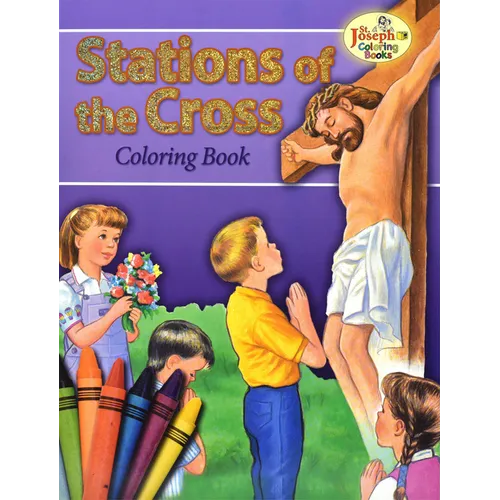 Coloring Book about the Stations of the Cross - Paperback