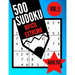 500 Sudoku dificil extremo adultos Vol.1: Libro Sudoku para adultos - 500 Sudoku experto - 9x9 con soluciones - - Juego Sudoku muy dificil - Libro de