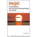 Encyclopedie Des Sciences Philosophiques En Abrege
