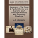 Stevenson V. the Texas & Pacific R.R. Co. U.S. Supreme Court Transcript of Record with Supporting Pleadings