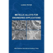 Metallic Alloys for Engineered Applications