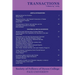 Transactions Volume 25