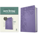 NLT Giant Print Bible, Filament Enabled (Leatherlike, Lavender Floral, Red Letter)