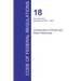 CFR 18, Part 400 to End, Conservation of Power and Water Resources, April 01, 2016 (Volume 2 of 2)