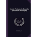 Cosmic ProblemsAn Essay On Speculative Philosophy