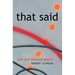 That Said: New and Selected Poems