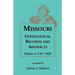 Missouri Genealogical Records and Abstracts, Volume 3