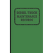 Diesel Truck Maintenance Records: Made for Truck Owners 5 x 8 - 120 Pages