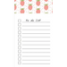 To Do List Notepad: Cute Strawberry Pattern, Checklist, Task Planner, Grocery Shopping List Notebook, Planning, Organizing