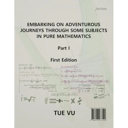 Embarking on Adventurous Journeys Through Some Subjects in Pure Mathematics