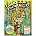 Great Amazon & Rainforest Coloring Book (with Stickers): Color and Learn about Sloths, Snakes, Exotic Birds and Many More Mysterious Animals
