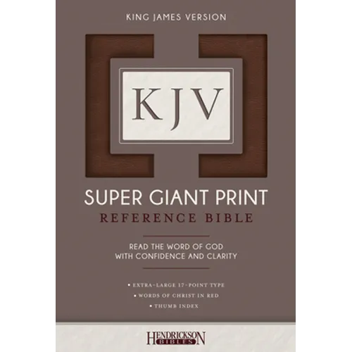 KJV Super Giant Print Bible