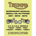 TRIUMPH 650cc TWINS 1971-1973 OIL-IN-FRAME WORKSHOP MANUAL: All Models Including Uk, General Export & USA Variants