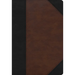 KJV Super Giant Print Reference Bible, Black/Brown Leathertouch, Indexed