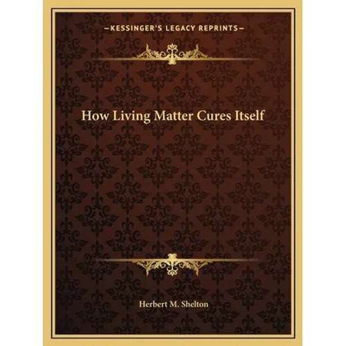 How Living Matter Cures Itself