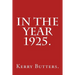In the Year 1925.