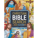 Christian Bible Word Search: Large print biblical puzzle book 8.5x11