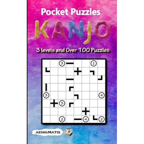 Pocket Puzzles Kanjo: 3 Levels: Easy, Medium and Hard