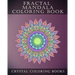 Fractal Mandala Coloring Book: 30 Fractal Mandala Coloring Pages. Intricate Stress Relief Adult Coloring Design Book..