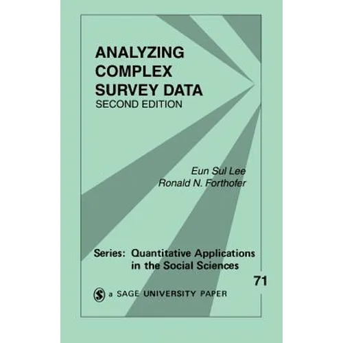 Analyzing Complex Survey Data