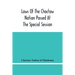 Laws Of The Choctaw Nation Passed At The Special Session Of The General Council Convened At Tushka Humma April 6, 1891, And Adjourned April 11, 1891