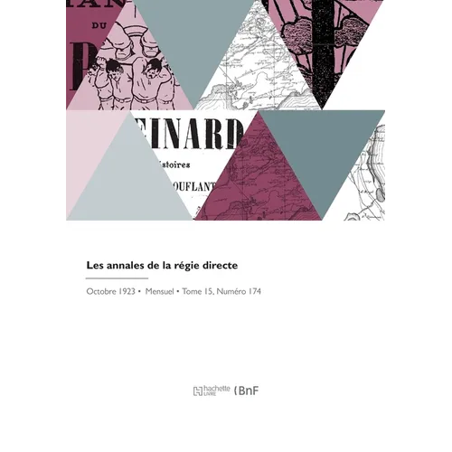 Les annales de la régie directe: Revue internationale